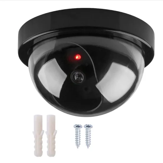 Indoor IR Infrared LED Blink Flashing Light Simulation Dome Dummy Fake Camera