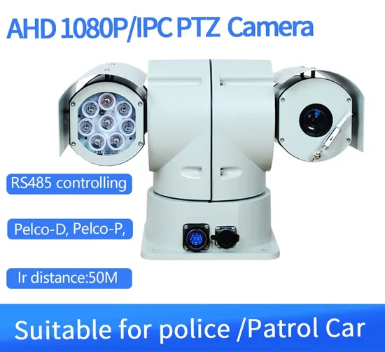 Mini Patrol Car 18X Optical Zoom Ahd PTZ Camera
