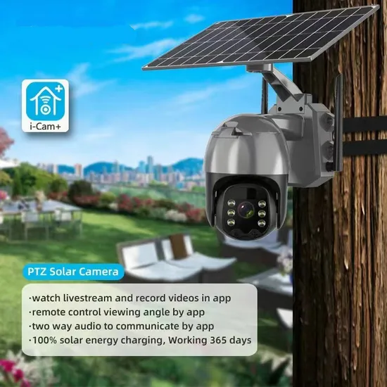 HD1080p Outdoor Waterproof Starlight Solar Low