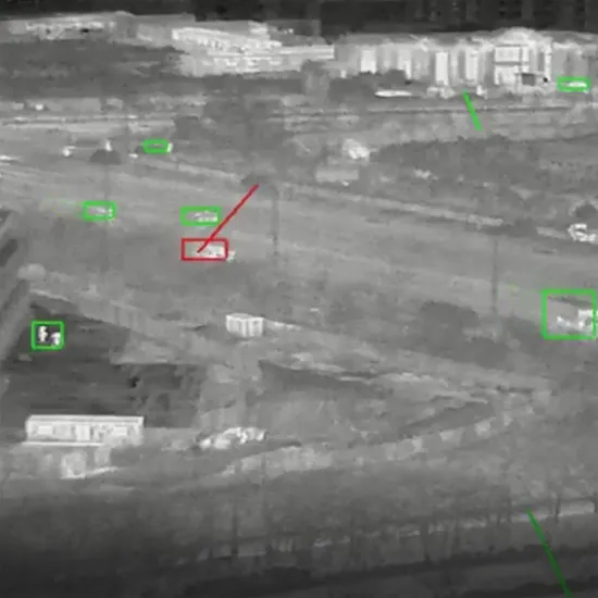 14km Long Range Poe Outdoor up 360 Continuously Rotation Vandalproof Optical 40X Zoom PTZ Camera 