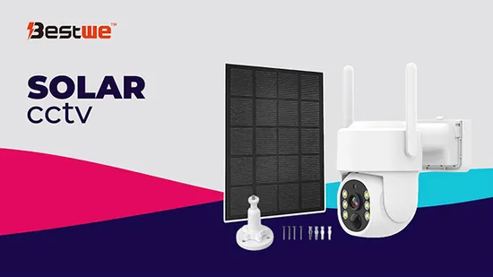 Outdoor Solar Network PTZ Digital Video Camera Wireless Security CCTV WiFi 4G IP Camera 