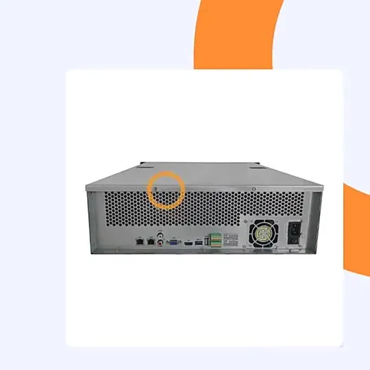 Fsan H. 265 128CH 16 HDD Security System 8MP CCTV NVR Full HD Network Video Recorder 