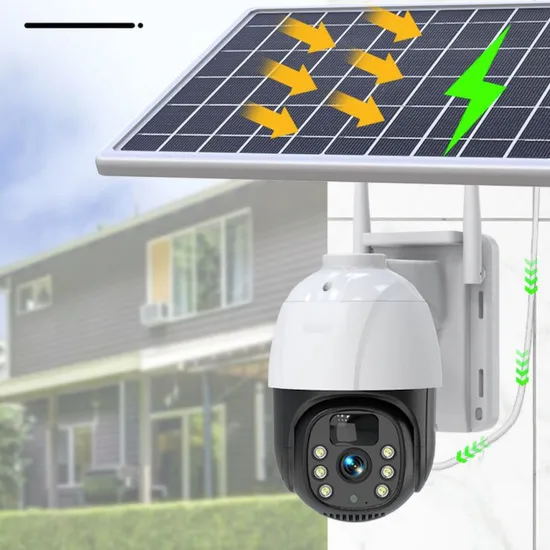 Security WiFi 4G Camera Solar PTZ CCTV Camera 